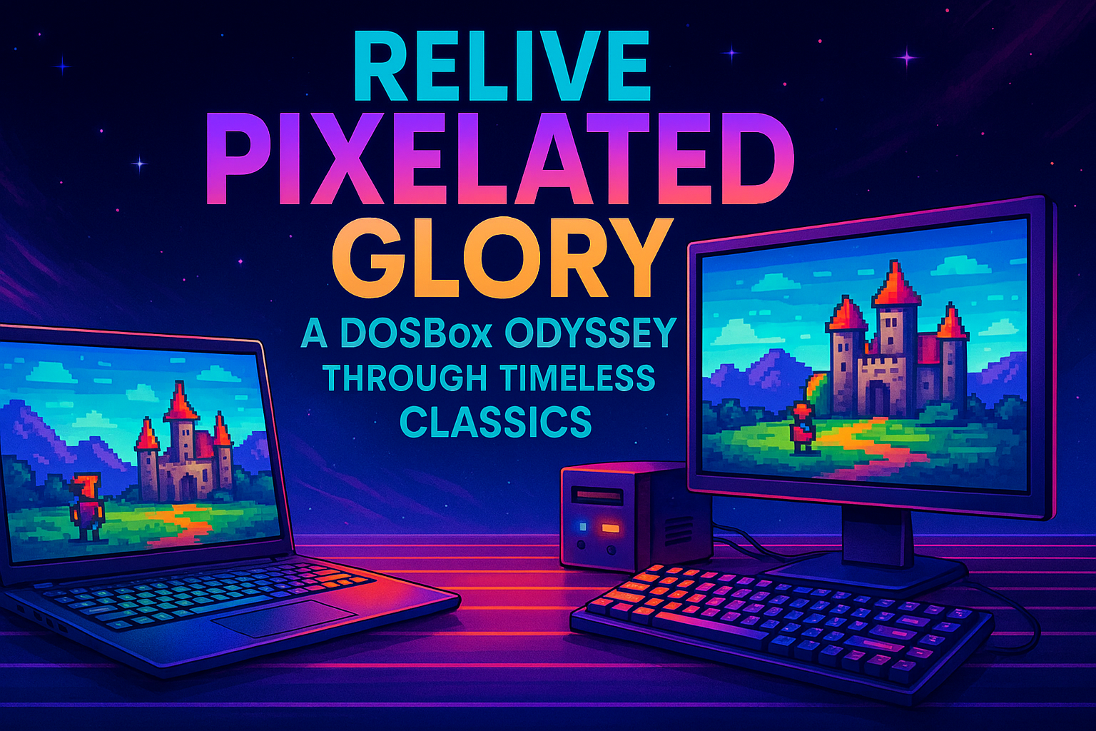 Relive Pixelated Glory: A DOSBox Odyssey Through Timeless Classics